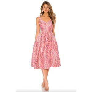 Jill Jill Stuart Sweetheart Fit and Flare Dress Babydoll Pink Womens Size 4